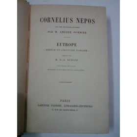 EUTROPE  (in limba  franceza)  -  CORNELIUS  NEPOS